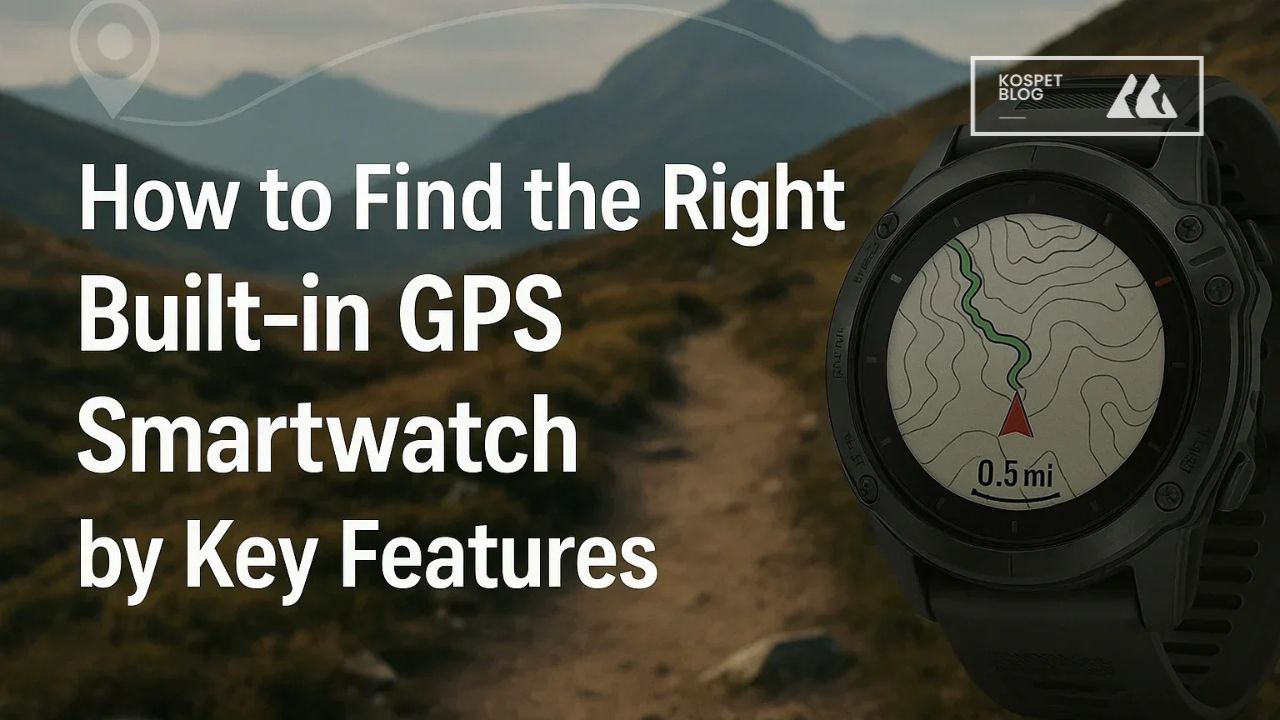 How to Find the Right Built-in GPS Smartwatch by Key Features