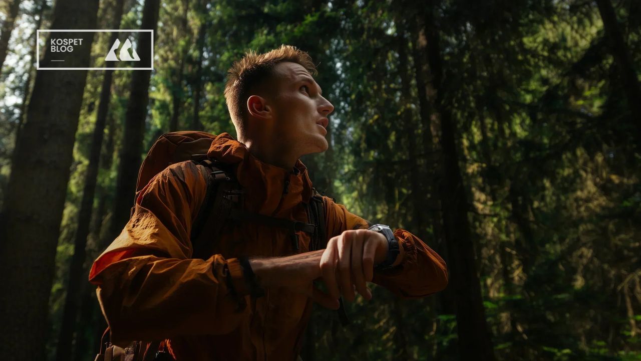 Tactical Smart Watch With Walkie-Talkie for Outdoor Adventures