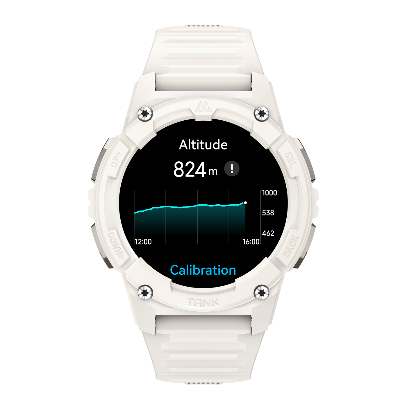 tank s2 smartwatch‘s altitude face