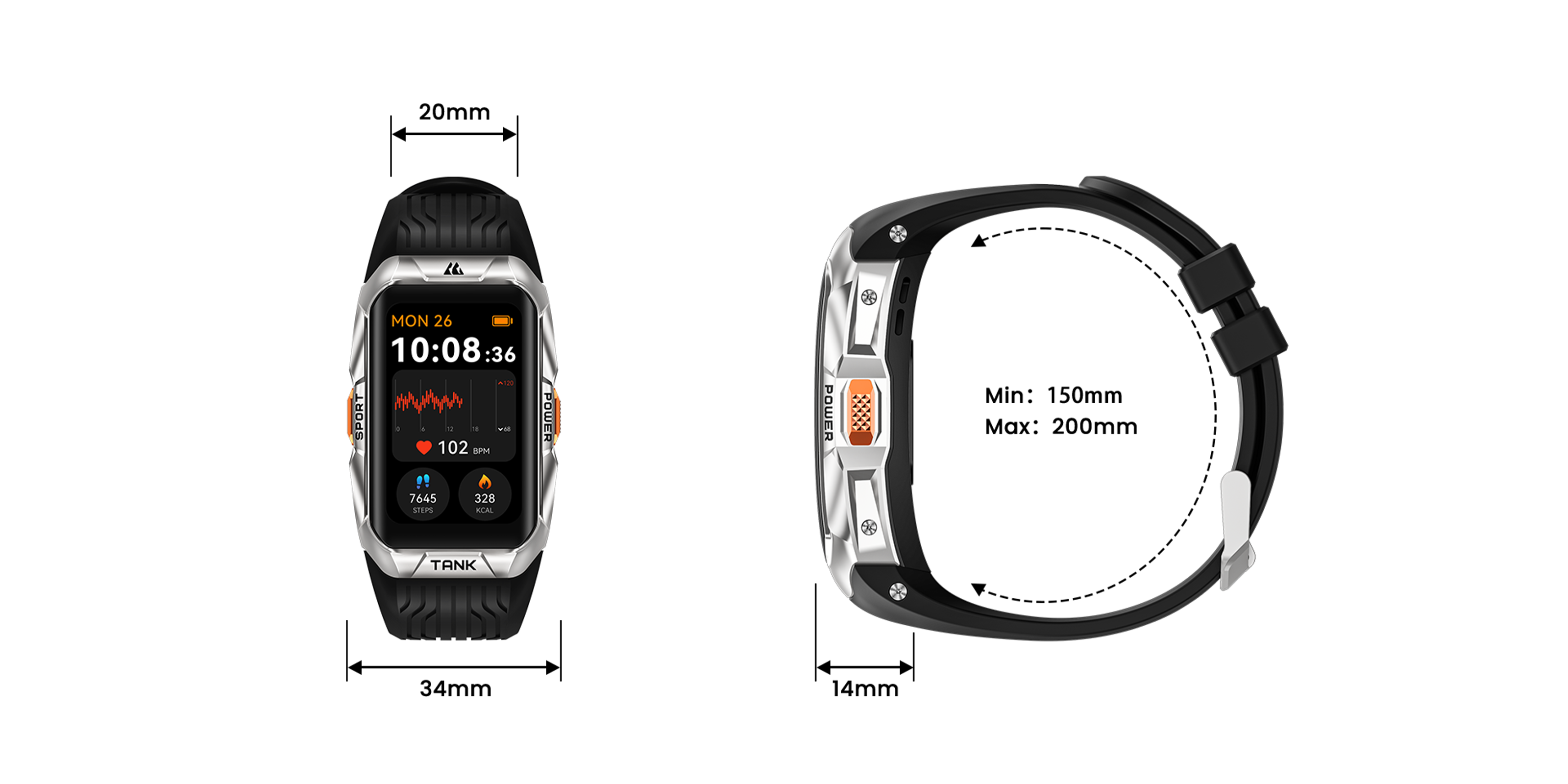 x2 smartwatch specifications_web