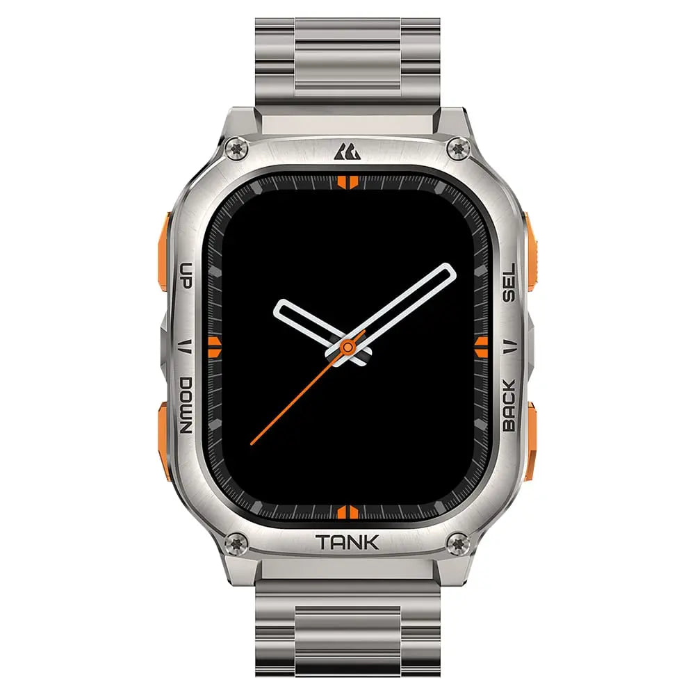 kospet-tank-m3-ultra-smartwatch-silver-with-steel-straps#color_silver^package_Silicone + Steel Premium