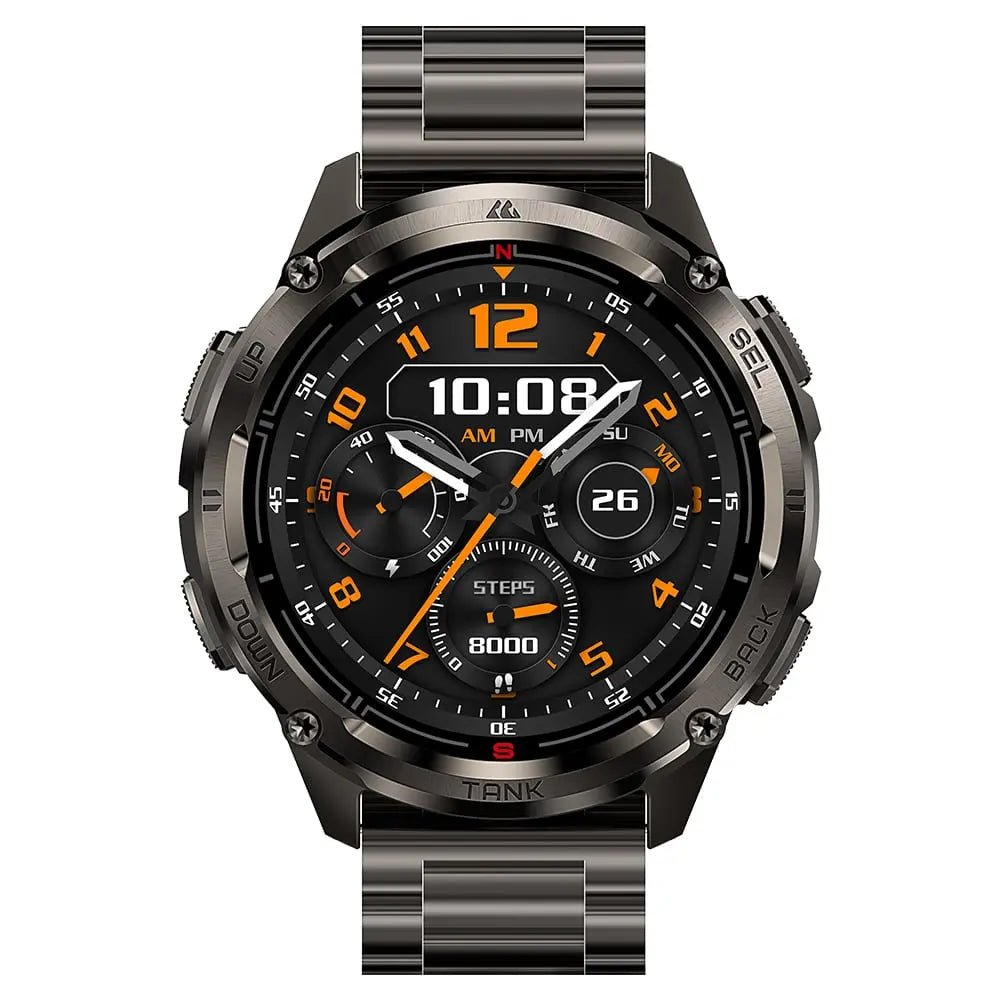 kospet-tank-t3-ultra-2-smartwatch-black-with-steel-straps#color_black^package_Silicone + Steel Premium