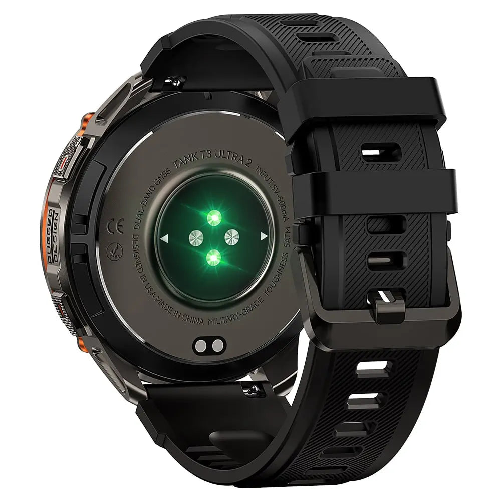 kospet-tank-t3-ultra-2-smartwatch-black-with-silicone-straps#color_black^package_Silicone Basic