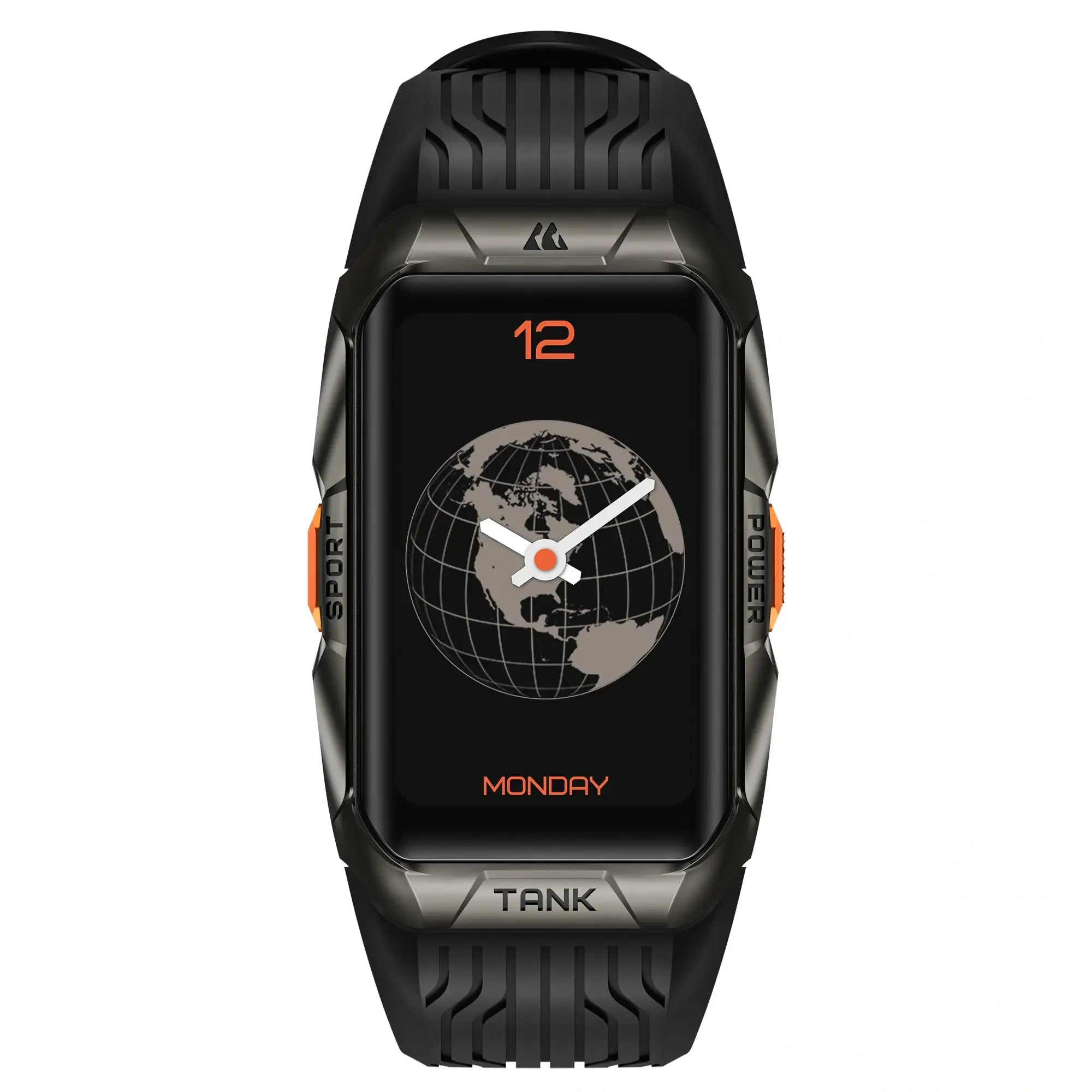 x2 smartwatch black front