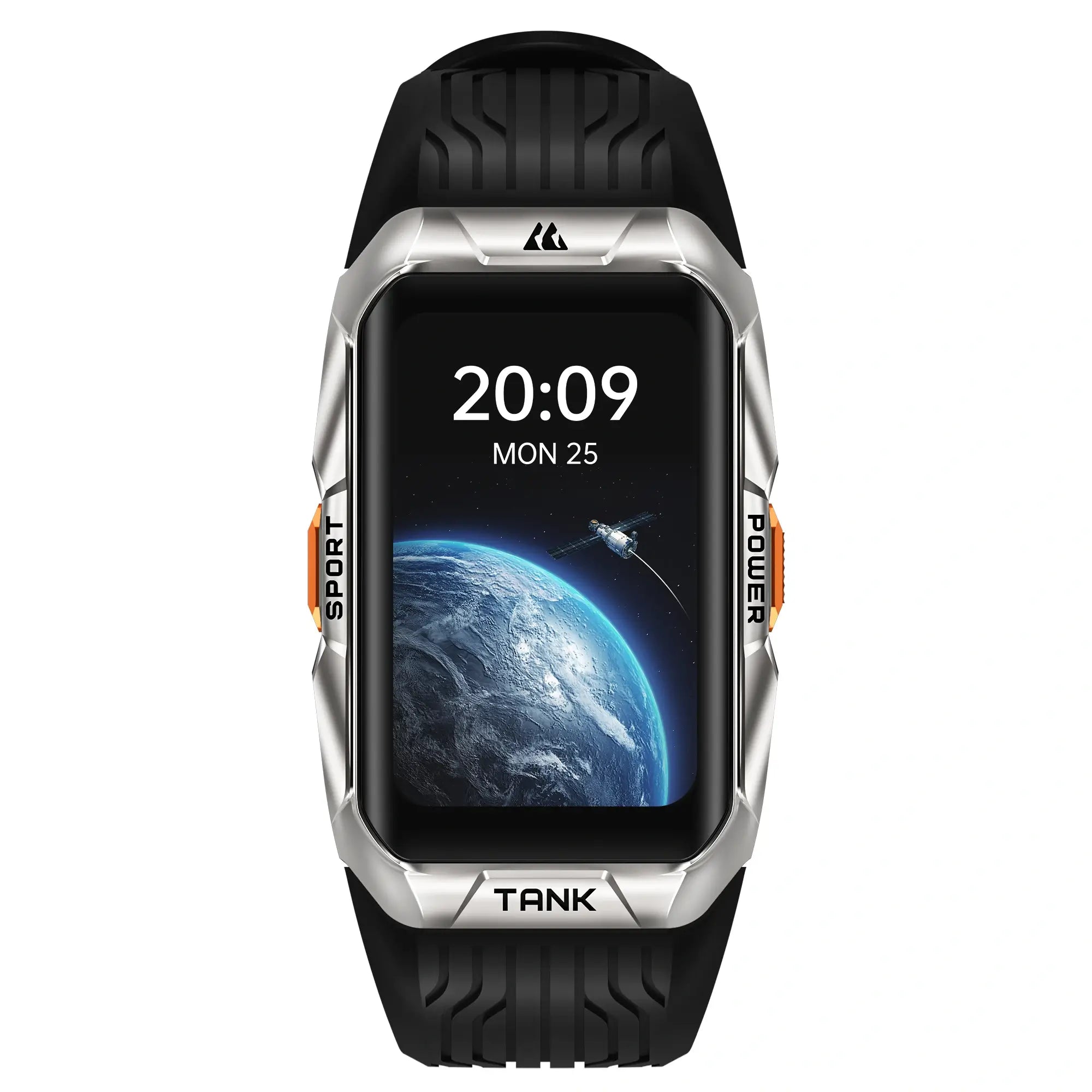 x2 smartwatch silver front